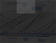 Tablet Screenshot of catleylakeman.co.uk